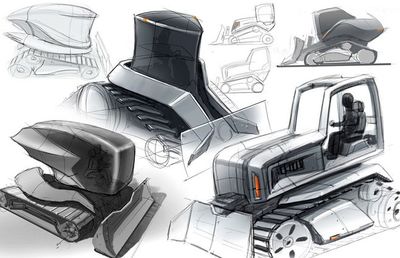 重型装备概念设计草图 工业工程设计服务的核心起点